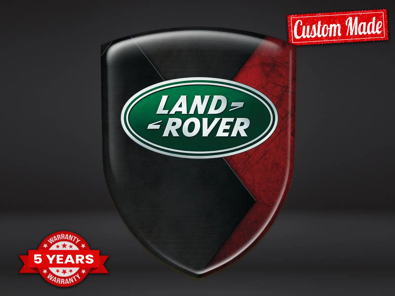 Land Rover Business Etiketten Limitiert Minimalistisches Design